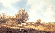 Moscher, Jacob van Dune Landscape with Farmhouse oil painting artist